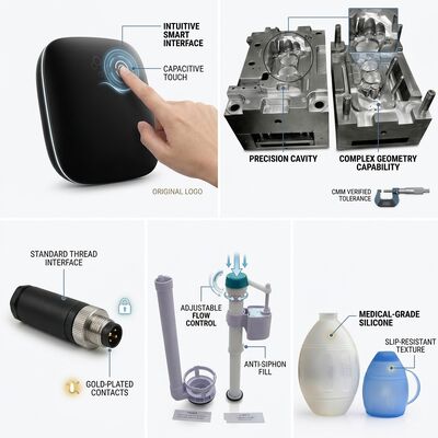 Consumer Electronics Shell Injection Molding Service ABS PC Anti Scratch Housing